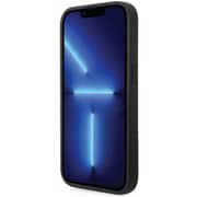 Ferrari Leather Case Black With Hot Stamped Sides iPhone 14 Pro Max