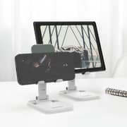 Rockrose Foldable Desktop Phone Stand White Rockrose Foldable Desktop Phone Stand White
