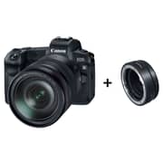 Canon EOS R Mirrorless Digital Camera Black With RF 24-105mm f/4L IS USM Lens Canon EOS R Mirrorless Digital Camera Black With RF 24-105mm f/4L IS USM Lens