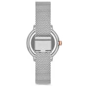 Omax Dome Series Silver Mesh Analog Watch For Women DCD004C86I Omax Dome Series Silver Mesh Analog Watch For Women DCD004C86I