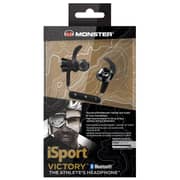 Monster iSport Victory In-Ear Bluetooth Sport Headphones Black 137085-00