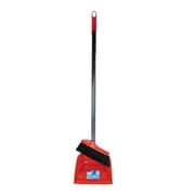 Vileda Long Handle Dustpan Set With Brush