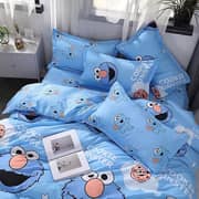 Single Size Elmo Design Bedding Set of 4 Pieces