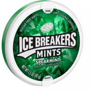 Hershey's Ice Breaker Mouth Freshener Mints Spearmint 42gm Pack of 8