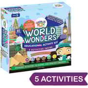 Genius Box - Play Some Learning 5 In 1 Activity & Learning Kit For Children Age 5+ : World Wonders Educational Activity Kit Genius Box - Play Some Learning 5 In 1 Activity & Learning Kit For Children Age 5+ : World Wonders Educational Activity Kit