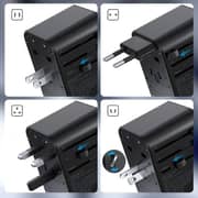 Choetech Travel Adapter Black