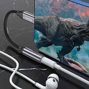 Yesido Audio Lightning To 3.5mm Headphone Adaptor Cable Black Yesido Audio Lightning To 3.5mm Headphone Adaptor Cable Black