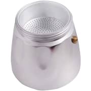 Biggcoffee Hes 6 Espresso Maker Moka Pot 6 Seater 240Ml Gr Grey Biggcoffee Hes 6 Espresso Maker Moka Pot 6 Seater 240Ml Gr Grey