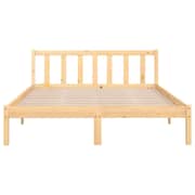 vidaXL Bed Frame Solid Pinewood 150x200 cm 5FT King Size