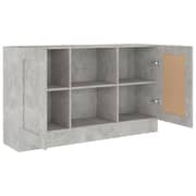 vidaXL Sideboard Concrete Grey 120x30.5x70 cm Engineered Wood