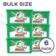 Ariel 3 in1 Pods, Washing Liquid Capsules Original Scent 6 x 15 Count Ariel 3 in1 Pods, Washing Liquid Capsules Original Scent 6 x 15 Count