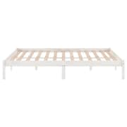 Vidaxl Bed Frame White Solid Pinewood 180x200 Cm 6ft Super King Uk Vidaxl Bed Frame White Solid Pinewood 180x200 Cm 6ft Super King Uk