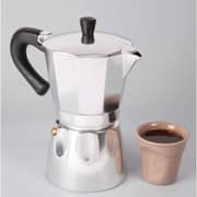 Biggcoffee Hes 6 Espresso Maker Moka Pot 6 Seater 240Ml Gr Grey Biggcoffee Hes 6 Espresso Maker Moka Pot 6 Seater 240Ml Gr Grey