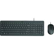 HP 150 Wired Mouse and Keyboard Combo Black