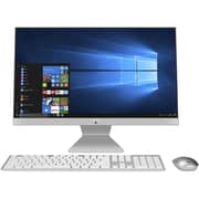 Asus Vivo AiO 24 Desktop - 11th Gen Core i5 2.4GHz 8GB 512GB Shared Win10Home 23.8inch FHD White Wireless Keyboard/Optical Mouse V241EAT WA033T (2021) Middle East Version