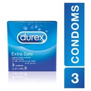 Durex Extra Safe Condoms Pack of 3pcs Durex Extra Safe Condoms Pack of 3pcs
