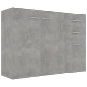 Vidaxl Sideboard Concrete Grey 105x30x75 Cm Engineered Wood Vidaxl Sideboard Concrete Grey 105x30x75 Cm Engineered Wood