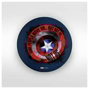 Marvel Not Us Captain America Shield Round Magnet by Wackylicious Marvel Not Us Captain America Shield Round Magnet by Wackylicious