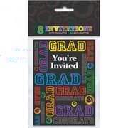 Unique- Grad Party 8 Invitation Unique- Grad Party 8 Invitation