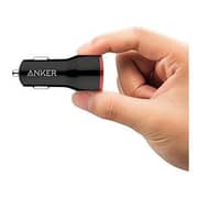 Anker Powerdrive+1 24W + USB Cable Black