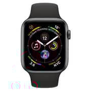 Apple Watch Series 4 GPS 44mm Space Grey Aluminium Case With Black Sport Band Apple Watch Series 4 GPS 44mm Space Grey Aluminium Case With Black Sport Band