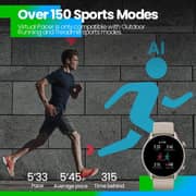 Amazfit A1971 GTR3 Smart Watch Black + A2005 Band 5 Fitness Tracker Olive
