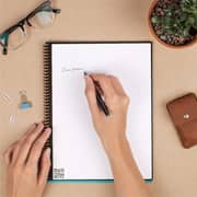 Rocketbook Core Smart Reusable Notebook, Dot-Grid, 36 Pages, 6 Rocketbook Core Smart Reusable Notebook, Dot-Grid, 36 Pages, 6
