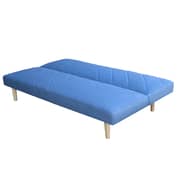 Mazia 3 Seater SofaBed Blue