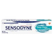 Sensodyne Deep Clean Sensitive Toothpaste, Cavity Prevention and Sensitive Teeth Treatment - 4 Ounces
