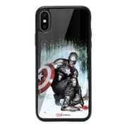 Marvel Captain America Superhero Landing iPhone XS Cover