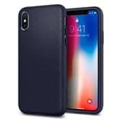 Spigen Liquid Air Case Midnight Blue For Apple iPhone X 057CS22124 Spigen Liquid Air Case Midnight Blue For Apple iPhone X 057CS22124