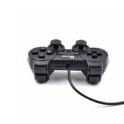 UCOM PC Dual Shock Joypad Wired USB Gaming Controller Black