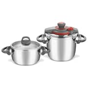 Falez Cookfest Pressure Cooker 9+6L Falez Cookfest Pressure Cooker 9+6L