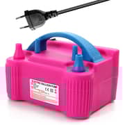 Showay Electric Air Balloon Pump Portable Inflator Dual Nozzle Globos Machine Air Balloon Blower Buddy For Party Balloon