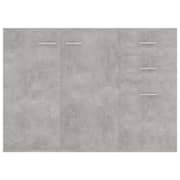 Vidaxl Sideboard Concrete Grey 105x30x75 Cm Engineered Wood Vidaxl Sideboard Concrete Grey 105x30x75 Cm Engineered Wood