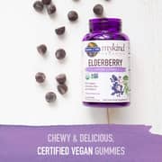 Garden Of Life Mykind Organics Elderberry Gummy 120 Vegan Gummy Drops Garden Of Life Mykind Organics Elderberry Gummy 120 Vegan Gummy Drops