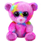 TY Beanie Boos Bear Franky Multi Color Regular 7in