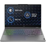 Lenovo Legion 5 (2022) Gaming Laptop - 12th Gen / Intel Core i5-12500H / 15.6inch WQHD / 512GB SSD / 16GB RAM / 4GB NVIDIA GeForce RTX 3050 Ti Graphics / Windows 11 Home / English & Arabic Keyboard / Storm Grey / Middle East Version - [82RC008NAX]