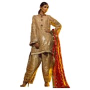 Saadia Mirza D´Or Unstitched Dress Material Free Size