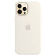 Apple iPhone 12 Pro Max Silicone Case with MagSafe - White Apple iPhone 12 Pro Max Silicone Case with MagSafe - White