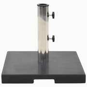 Vidaxl Parasol Base Granite 20 Kg Square Black