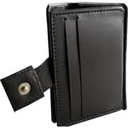 Leather Leaf Genuine Leather Men’s Wallet / Card Holder Black