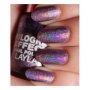 Layla Hologram effect Nail Polish Ultra Violet 004