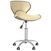 Vidaxl Swivel Dining Chairs 2 Pcs Cream Faux Leather Vidaxl Swivel Dining Chairs 2 Pcs Cream Faux Leather
