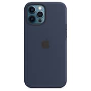 Apple iPhone 12 Pro Max Silicone Case with MagSafe - Deep Navy Apple iPhone 12 Pro Max Silicone Case with MagSafe - Deep Navy