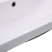 vidaXL Built-in Basin 91x39.5x18.5 cm Ceramic White vidaXL Built-in Basin 91x39.5x18.5 cm Ceramic White