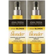 John Frieda Sheer Blonde Go Blonder Controlled Lightening Spray, 3.5 Oz, 2 Pk