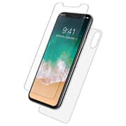 Eklasse Front & Back Tempered Glass Screen Protector Transparent For Apple iPhone X - EKSPIX02XM Eklasse Front & Back Tempered Glass Screen Protector Transparent For Apple iPhone X - EKSPIX02XM