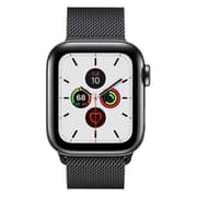Apple Watch Series 5 GPS + Cellular 40mm Space Black Stainless Steel Case with Space Black Milanese Loop Apple Watch Series 5 GPS + Cellular 40mm Space Black Stainless Steel Case with Space Black Milanese Loop
