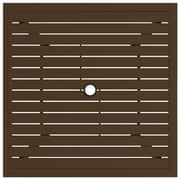 Vidaxl Garden Table Brown 81.5x81.5x72 Cm Steel Vidaxl Garden Table Brown 81.5x81.5x72 Cm Steel